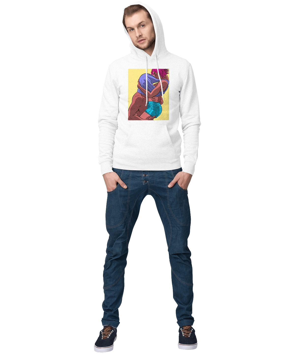 Чоловік Під Майкою У Дівчата