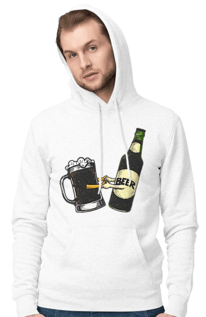 Bottle Of Beer With A Glass Of Beer