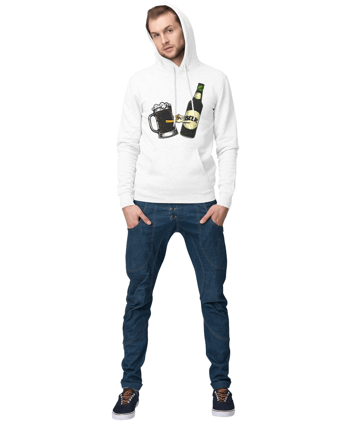 Bottle Of Beer With A Glass Of Beer