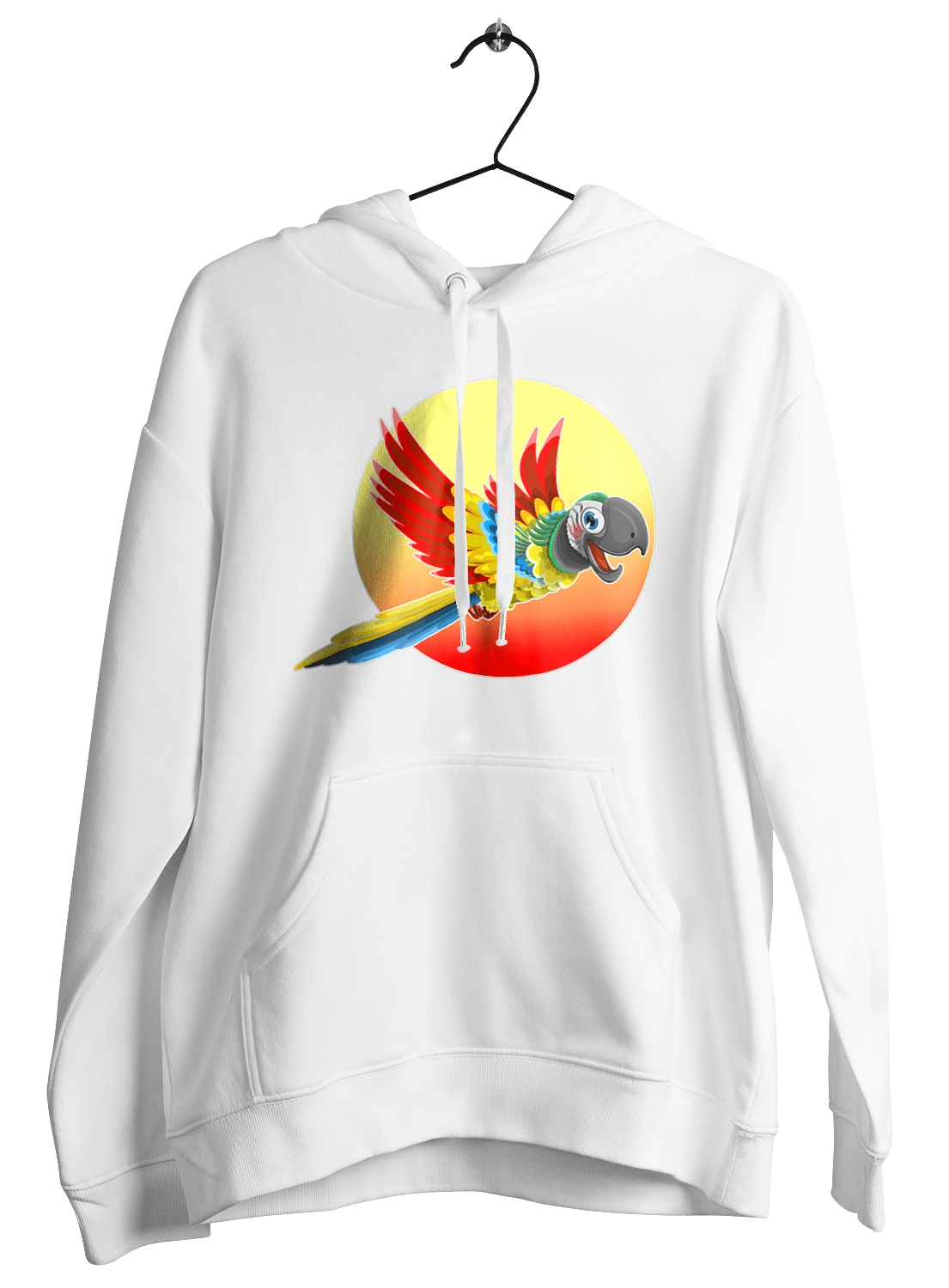 Попугай На Фоне Солнца