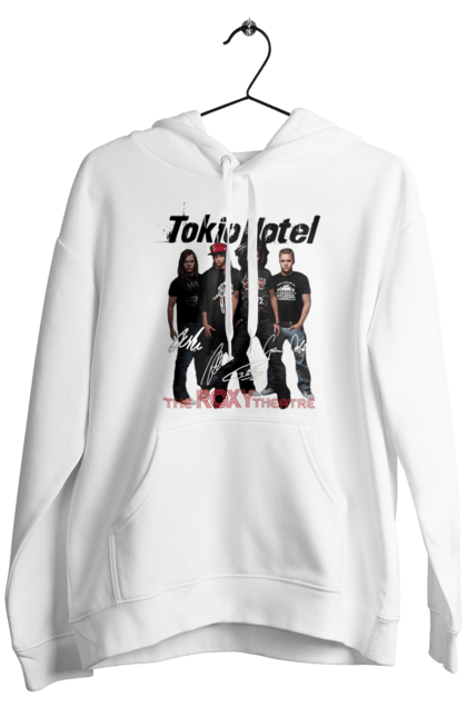 Чоловіче худі з принтом "Tokio Hotel". Tokio hotel, альтернативний рок, група, електронік рок, музика, пауер піп, піп, поп рок, рок. 2070702