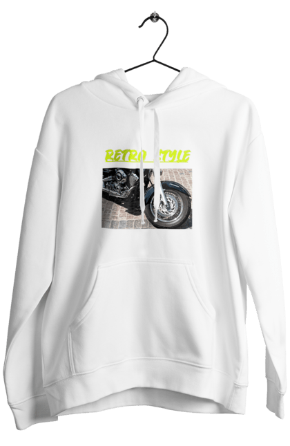 Men`s hoodie with prints Moto2. Bike, motorbike, retro, road, speed, style. 2070702
