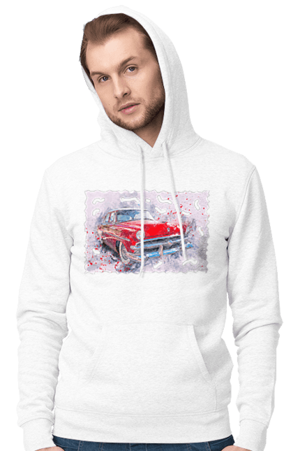 Чоловіче худі з принтом "Автомобільний газ". Gaz, автомобиль, автомобільний газ, дорога, колесо, перемога. 2070702