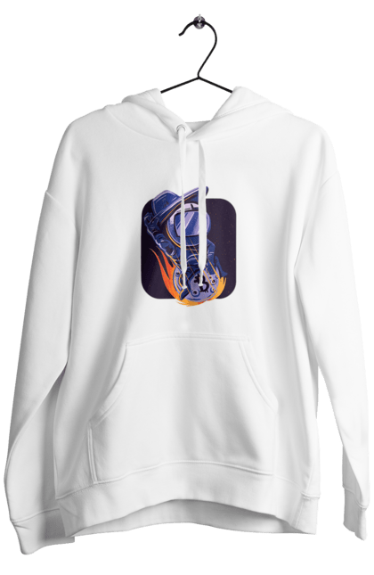 Чоловіче худі з принтом "Космо біткоїн". Биткоин, бінарний, біткоїн, біткойн, валюта, гроші, крипто, програміст, хакер. 2070702