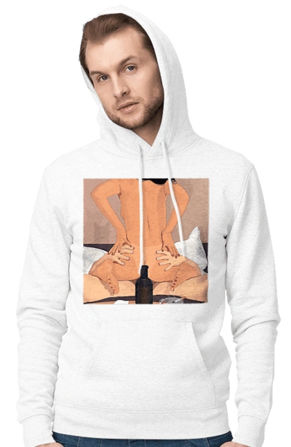 Гола Дівчина, Пляшка І Сигарети