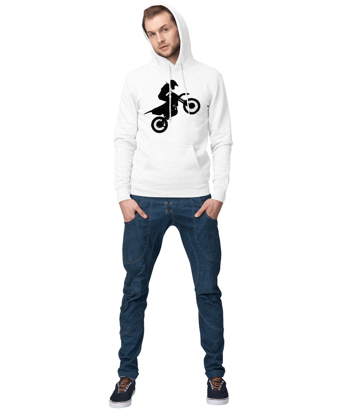 Силует Мотоцикліста