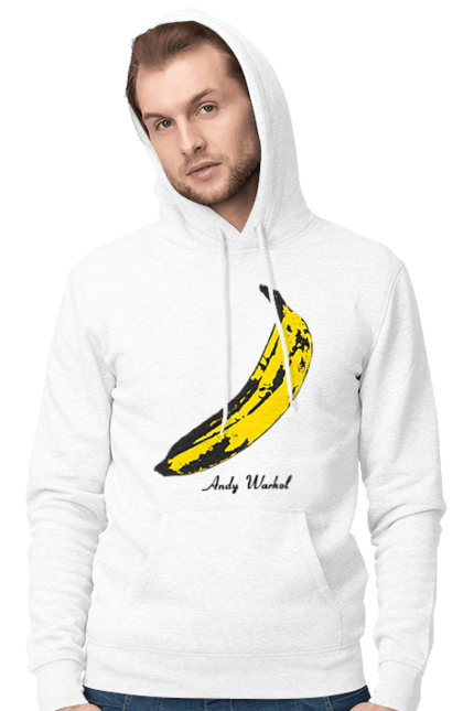 Men's hoodie with prints The Velvet Underground. Art pop, art rock, avant-garde, experimental rock, folk rock, group, music, rock, velvet underground. 2070702