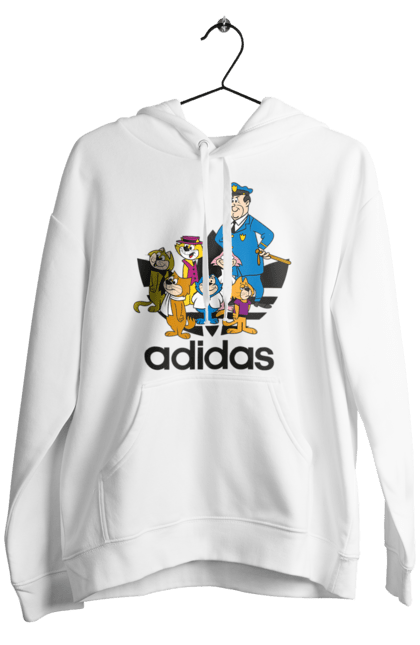 Чоловіче худі з принтом "Adidas Top Cat". Adidas, top cat, адідас, кіт, коти, мульт, мультсеріал. 2070702