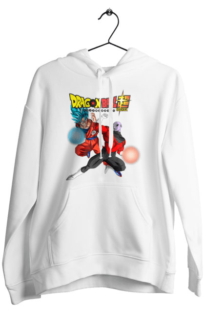 Men's hoodie with prints Dragon Ball Son Goku. Anime, dragon ball, goku, manga, son goku, tv series. 2070702