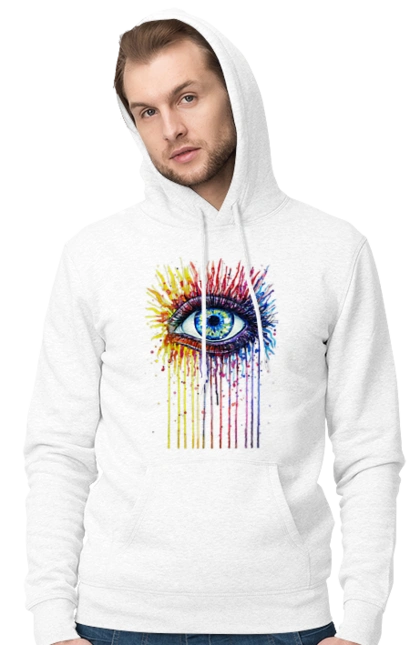 Colorful Flowing Eye