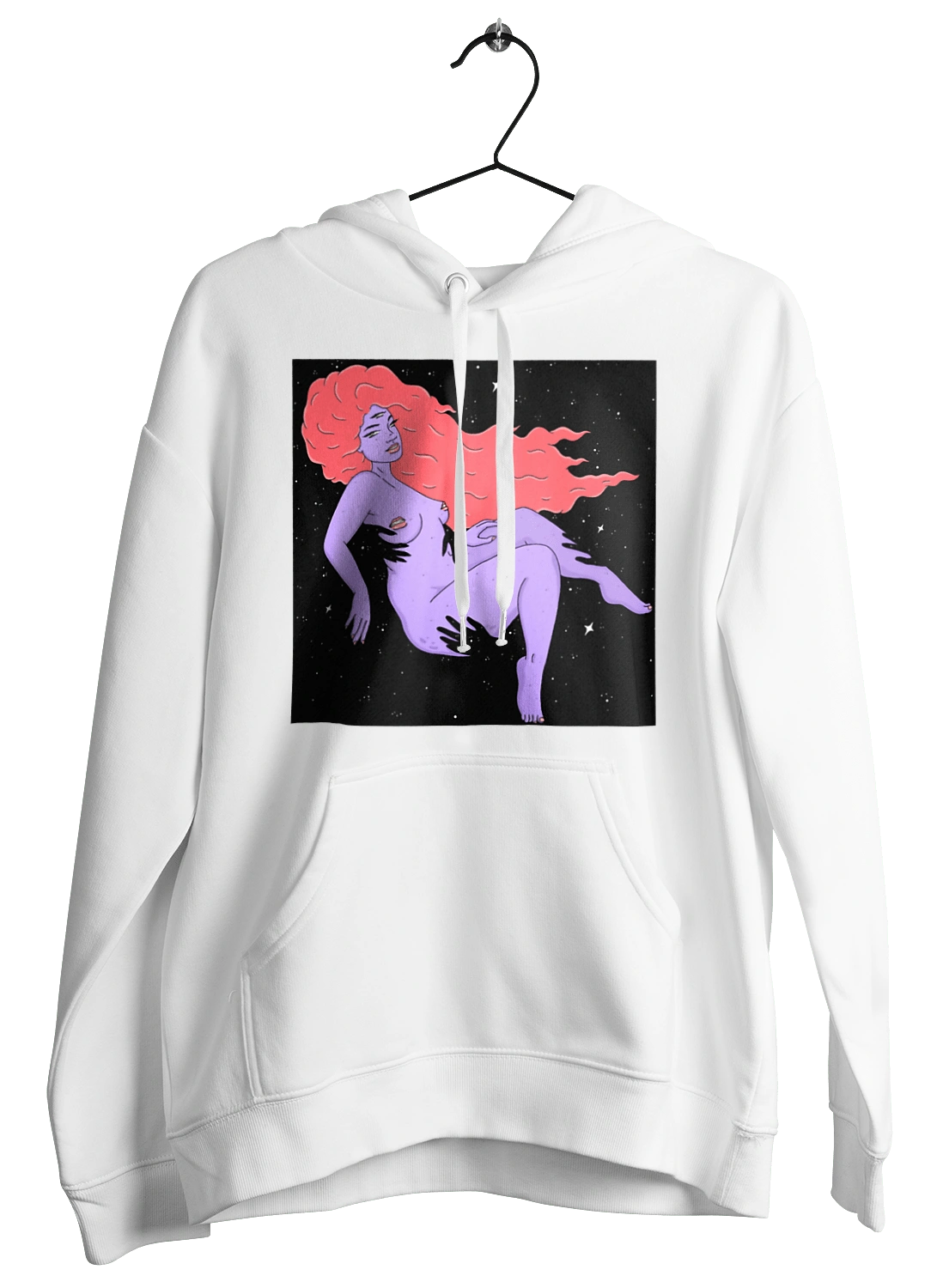 Purple Girl In Black Dire