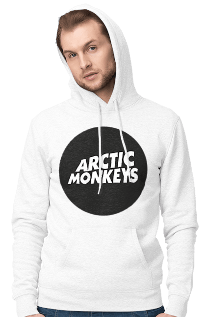 Чоловіче худі з принтом "Arctic Monkeys". Arctic monkeys, арктичні мавпи, гаражний рок, група, інді рок, музика, постпанк ривайвл, психоделічний рок, рок. 2070702