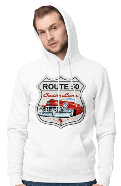 Чоловіче худі з принтом "Route 50". Байк, байкер, байкер клуб, брат, брати, брутал, гарячий асфальт, гарячий кінь, гарячий стрижень, дорога 50, дорога 66, дорога 80, дороги америки, дороги україни, жага швидкості, клуб байкерів, мотоцикл, мотоцикліст, справжній чоловік, чувак, швидкість. 2070702