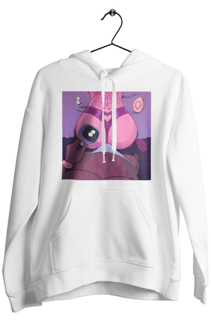 Чоловіче худі з принтом "Ранкова Кава З Жопкою". Гола, жопа, кава, труси. 2070702