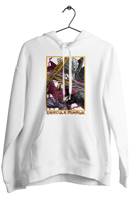 Men's hoodie with prints One Piece Dracule Mihawk. Anime, dracule mihawk, manga, mihawk, one piece, straw hat pirates. 2070702