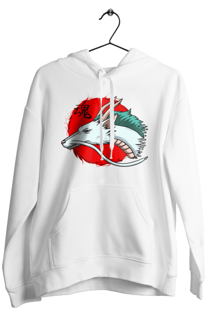 Men's hoodie with prints Spirited Away Haku. Dragon, haku, spirited away, studio ghibli. 2070702