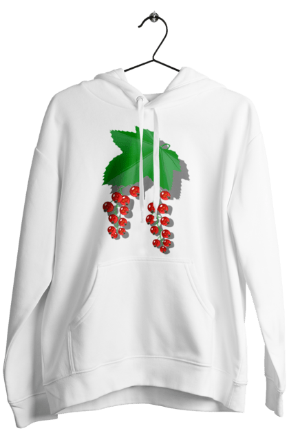 Чоловіче худі з принтом "Порічки Червоні". Делікатес, зріла, їжа, листя, літо, порічки, порічки червоні, смачно, смородина, стигла, урожай, червона, червона смородина, ягідка, ягода, ягоди. 2070702