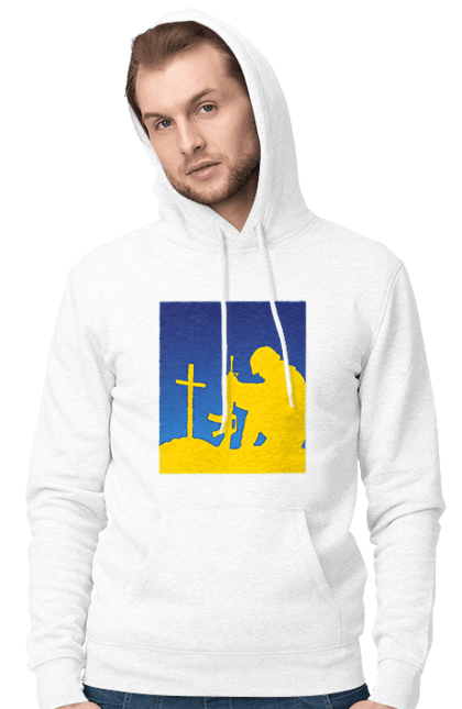 Чоловіче худі з принтом "Патріот". Патриот, патриотизм, победа, свобода, украина, украинец. 2070702