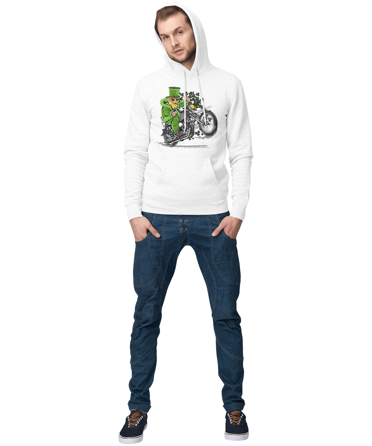 Patrick On A Motorcycle