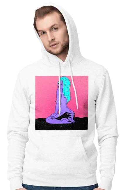 Purple Girl In Hands