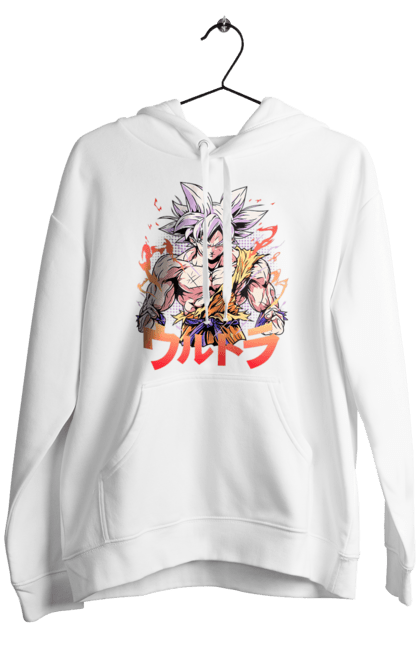 Men's hoodie with prints Dragon Ball Son Goku. Anime, dragon ball, goku, manga, son goku, tv series. 2070702