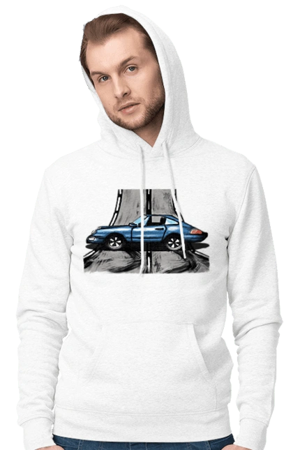 Sports Car On The Road