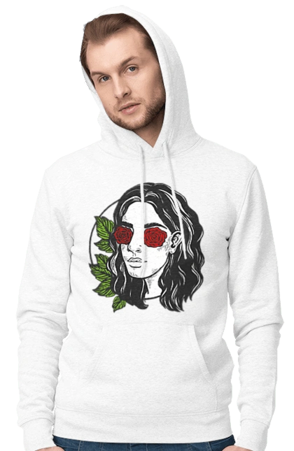 Girl With Roses In The Eyes