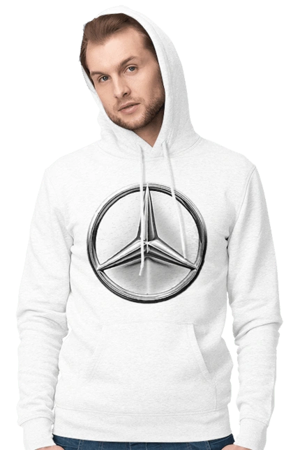 Mercedes Benz Logo Metallic