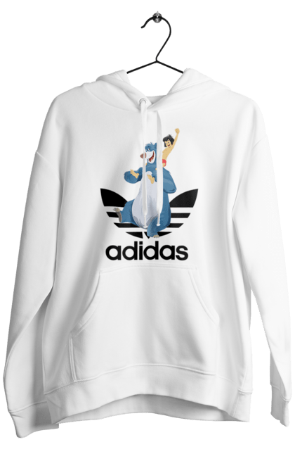 Чоловіче худі з принтом "Adidas Мауглі". Adidas, mowgli, адідас, книга, книга джунглів, мауглі, мультфільм. 2070702