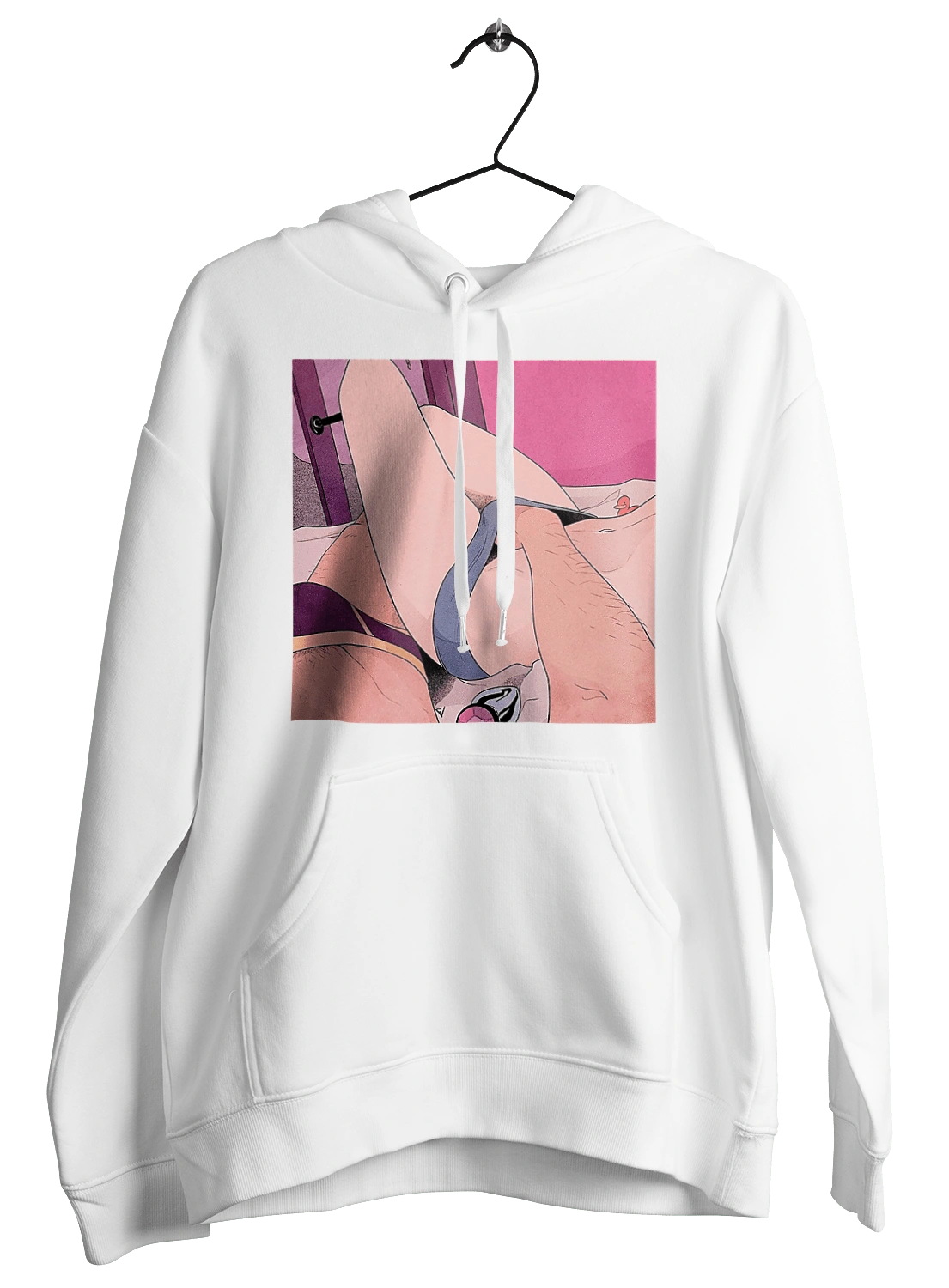 Male Hand In Women's Panties