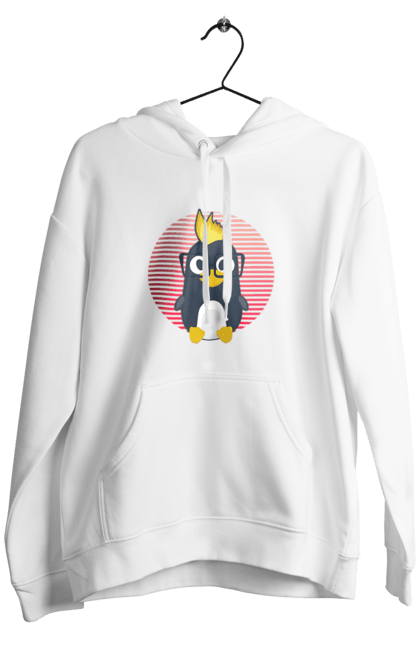 Чоловіче худі з принтом "Лінукс". Айті, айтішнік, девелопер, іт, программіст, розробник. 2070702