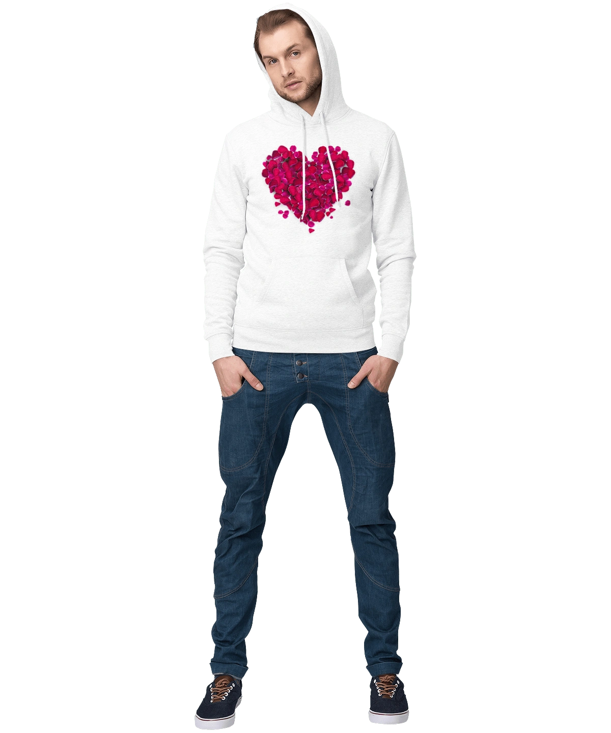 Heart From Rose Petals