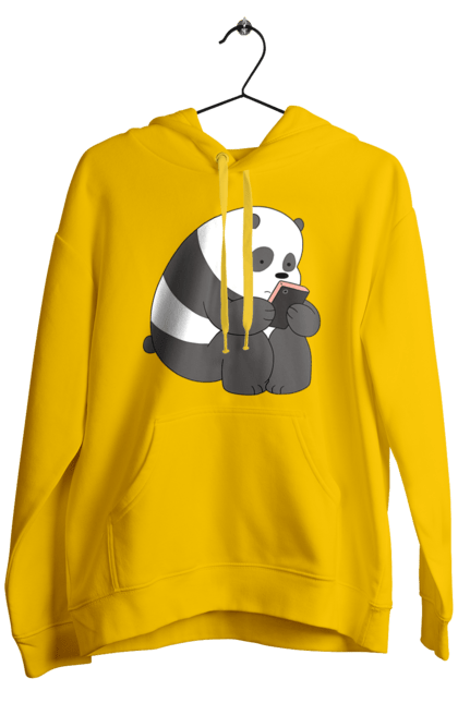 Чоловіче худі з принтом "Панда". Panda, медведь, мишка, панда. futbolka.stylus.ua
