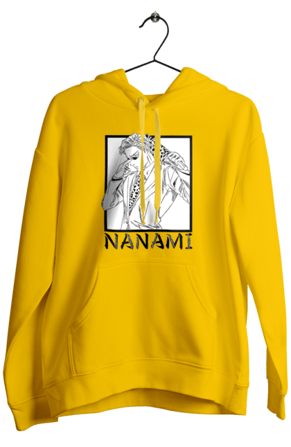 Чоловіче худі з принтом "Нанамі". Аніме, кенто нанамі, магічна битва, манга, нанамі. PrintMarket - інтернет-магазин одягу та аксесуарів з принтами плюс конструктор принтів - створи свій унікальний дизайн