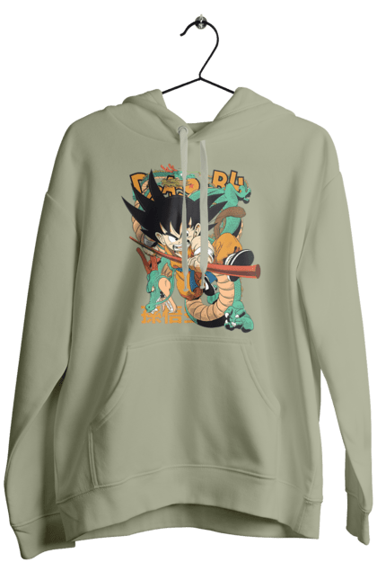 Чоловіче худі з принтом "Перли дракона Сон Гоку". Dragon ball, manga, son goku, аніме, гоку, манга, перли дракона, сон гоку. 2070702