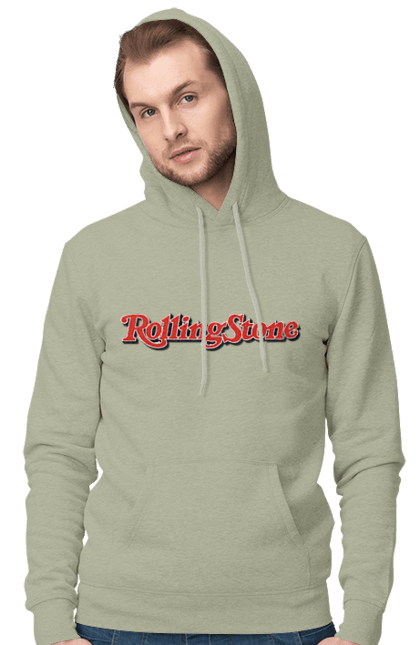 Men's hoodie with prints Rolling Stones. Blues rock, group, music, rhythm n blues, rock`n`roll, rolling stones. 2070702