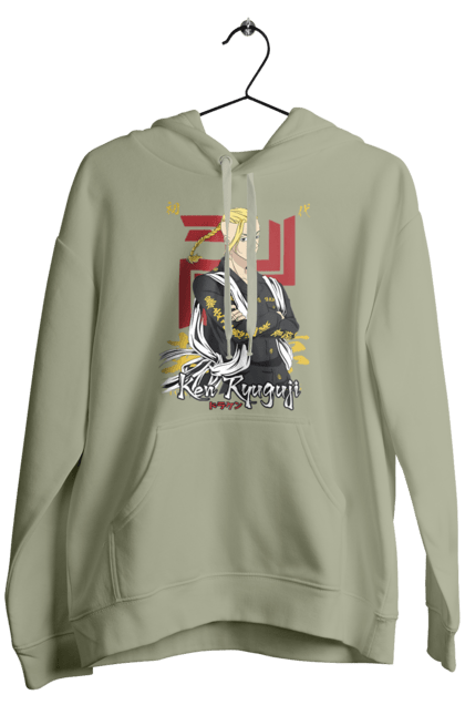 Men's hoodie with prints Tokyo Revengers Draken. Anime, draken, ken ryuguji, ken-chin, manga, serial, tokyo manji gang, tokyo revengers. 2070702