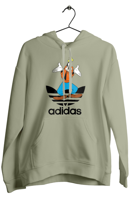 Чоловіче худі з принтом "Adidas Гуфі". Adidas, goofy, адідас, гуфі, мультсеріал, мультфільм, пес, собака. 2070702