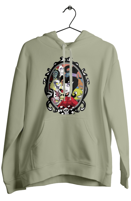 Men's hoodie with prints Beetlejuice. Beetlejuice, comedy, ghost, horror, movie, tim burton, warner bros. 2070702