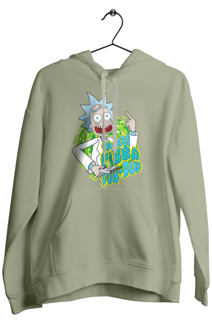 Чоловіче худі з принтом "Рік та Морті". Rick and morty, мультфільм, наукова фантастика, пригоди, рік, рік і морті, трагікомедія, чорний гумор. 2070702