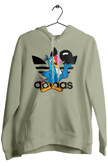 Чоловіче худі з принтом "Adidas Тукан Сем". Adidas, froot loops, toucan sam, адідас, маскот, тукан сем. 2070702