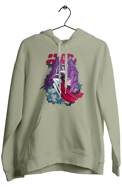 Men's hoodie with prints One Piece Nico Robin. Anime, devil child, manga, nico robin, one piece, straw hat pirates. 2070702