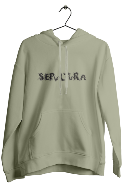 Men's hoodie with prints Sepultura. Death metal, det metal, groove metal, group, metal, music, rock, sepulture, thrash metal, trash metal. 2070702