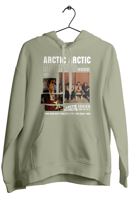 Men's hoodie with prints Arctic Monkeys. Arctic monkeys, garage rock, group, indie rock, music, post-punk revival, psychedelic rock, rock. 2070702