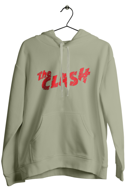 Men's hoodie with prints The Clash. Clash, dub, group, music, punk, punk rock, reggae, rock, rock`n`roll. 2070702