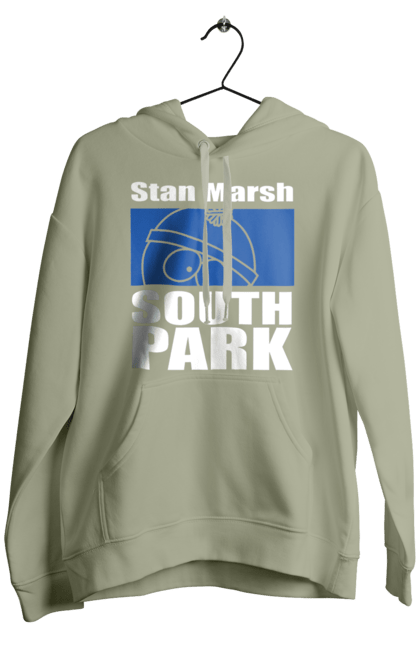 Men's hoodie with prints South Park Stan Marsh. Cartoon series, south park, stan, stan marsh. 2070702