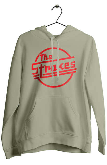 Мужское худи с принтом The Strokes. Strokes, альтернативный рок, гаражный рок, группа, инди, инди-рок, музыка, постпанк-ривайвл, рок. 2070702