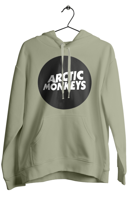 Men's hoodie with prints Arctic Monkeys. Arctic monkeys, garage rock, group, indie rock, music, post-punk revival, psychedelic rock, rock. 2070702