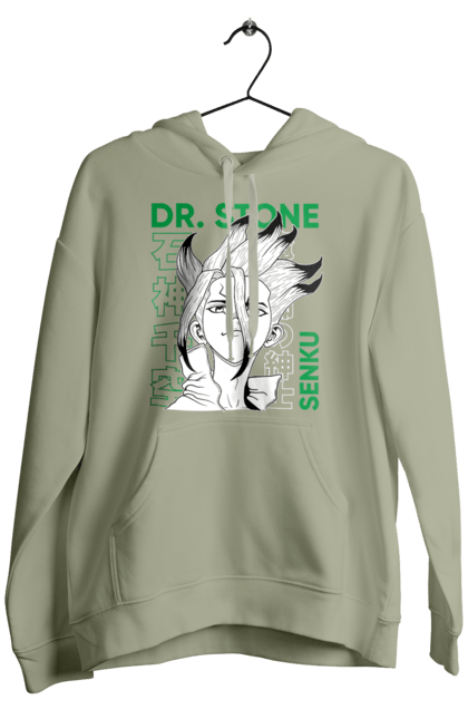 Men's hoodie with prints Dr. Stone Senku. Anime, dr. stone, ishigami, manga, senku, senku ishigami. 2070702