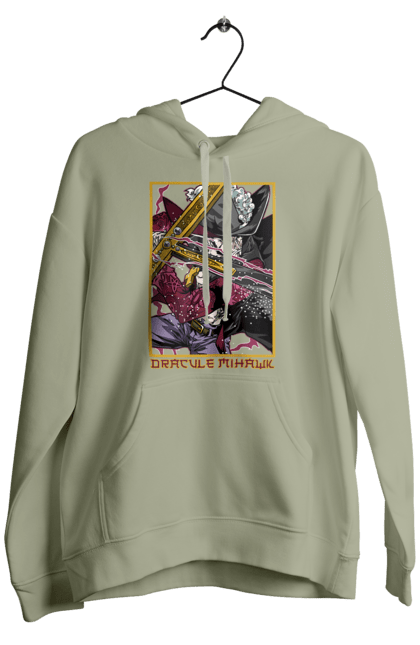 Men's hoodie with prints One Piece Dracule Mihawk. Anime, dracule mihawk, manga, mihawk, one piece, straw hat pirates. 2070702